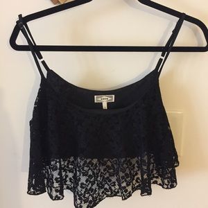 Laced crop top